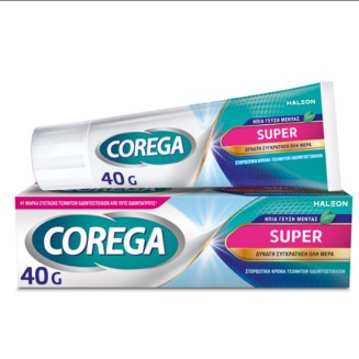 Corega Super Cream Κρέμα Στερέωσης Τεχνητής Οδοντοστοιχίας 40g