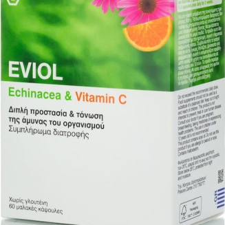 EVIOL ECHINACEA & VITAMIN C S. ( 60 CAPS )
