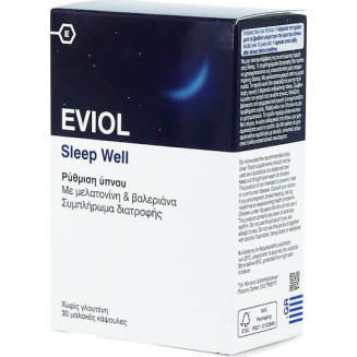 EVIOL SLEEP WELL S. 30 ΚΑΨΟΥΛΕΣ