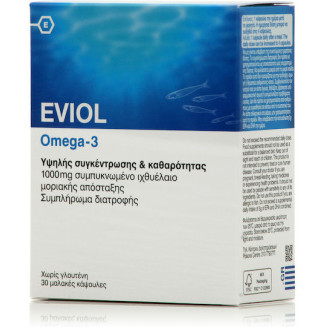 EVIOL OMEGA 3 S.Ω3 30 ΚΑΨΟΥΛΕΣ