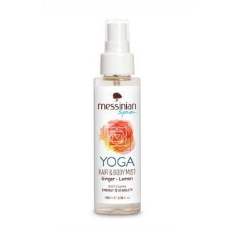 MESSINIAN SPA HAIR & BODY MIST GINGER - LEMON 100ML / YOGA ROOT CHAKRA 100ML