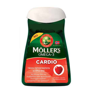 Mollers Forte Ωμέγα 3 Cardio 60 Κάψουλες