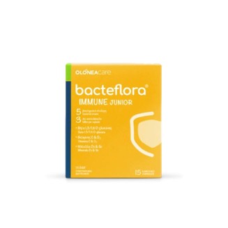 Olonea Bacteflora Immune Junior Προβιοτικά 15 Κάψουλες