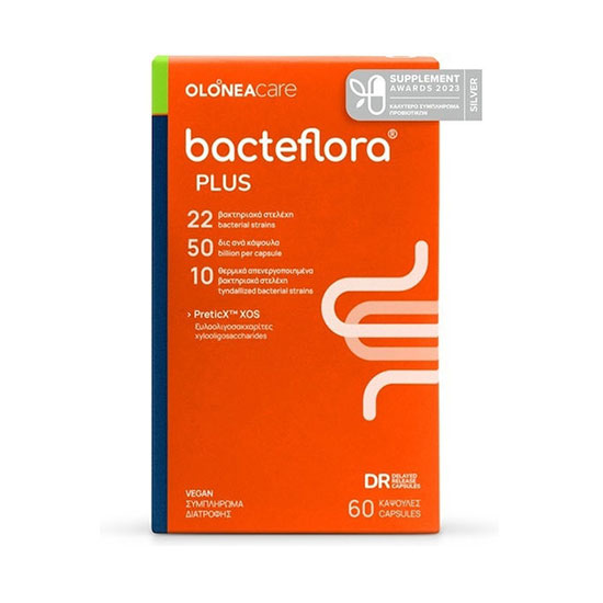 Olonea Bacteflora Plus Προβιοτικά 60 Κάψουλες
