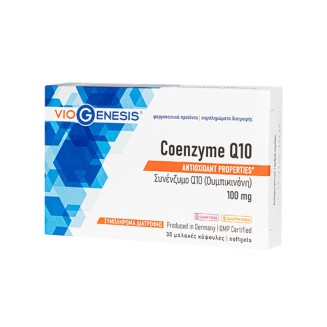 VIOGENESIS COENZYME Q10 100mg 30softgels