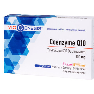 VIOGENESIS  COENZYME Q10 100mg 30softgels