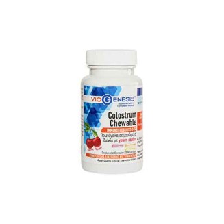 VIOGENESIS COLOSTRUM CHEWABLE CHERRY 60 CHEWABLE TABS
