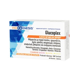 VIOGENESIS GLUCOPLEX 60CAPS