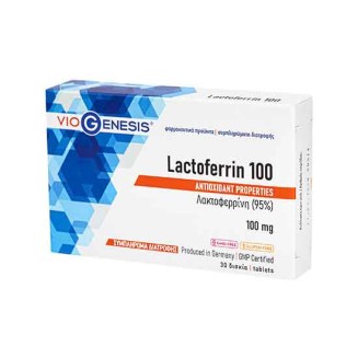 VIOGENESIS LACTOFERRIN 100 100MG 30CAPS