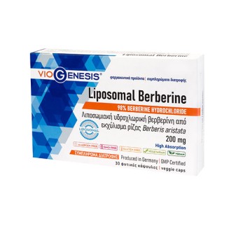 VIOGENESIS LIPOSOMAL BERBERINE 30CAPS
