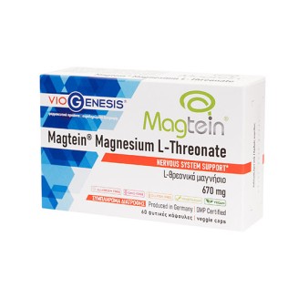 VIOGENESIS MAGTEIN MAGNESIUM L-THREONATE 670mg ( 60 CAPS )