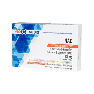 VIOGENESIS NAC 600mg 30CAPS