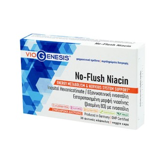 VIOGENESIS NO FLUSH NIACIN 30 CAPS
