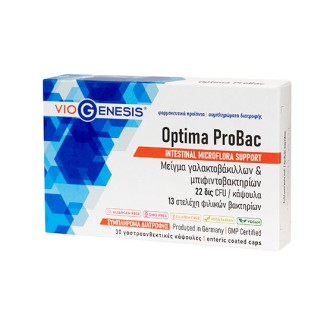 VIOGENESIS OPTIMA PROBAC 30 ENTERIC COATED CAPS