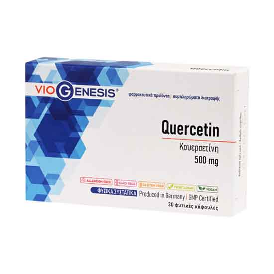 VIOGENESIS QUERCETIN 500mg 30caps