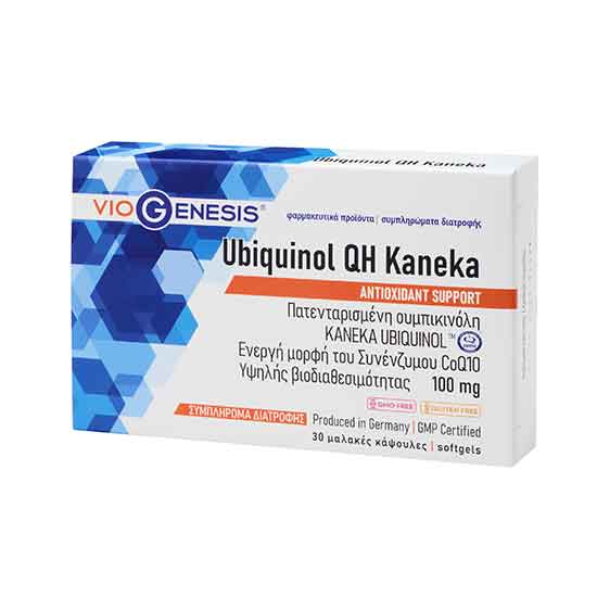 VIOGENESIS UBIQUINOL QH KANEKA 100MG 30CAPS