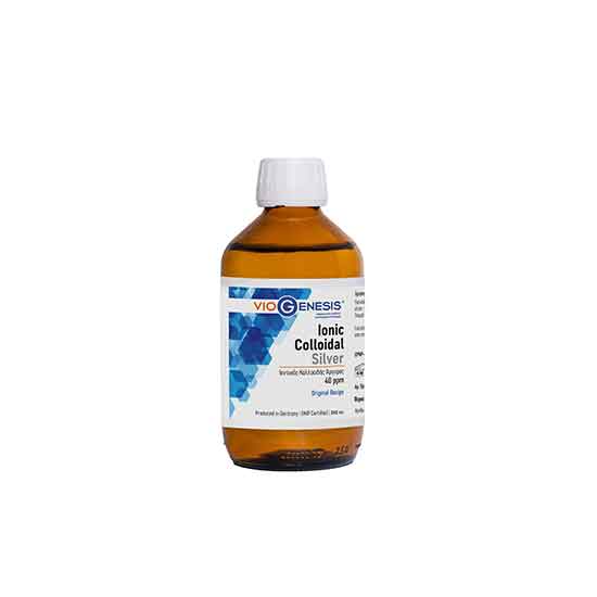 VIOGENESIS COLLOIDAL SILVER 40ppm 250ml