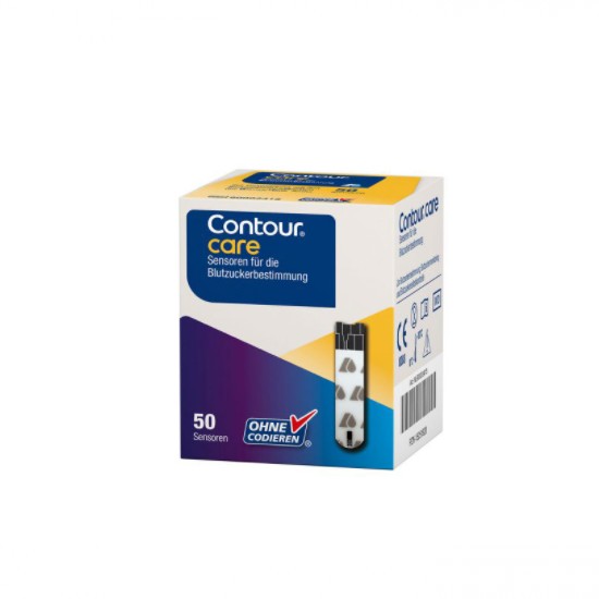 Ascensia Contour Care Ταινίες Μέτρησης Σακχάρου 50Τεμ