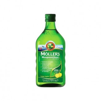 Mollers Μουρουνέλαιο Ωμέγα 3 Με Γεύση Λεμόνι 250ml