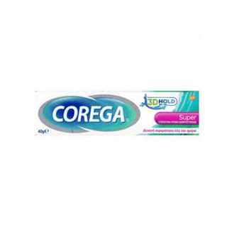 Corega Super Cream Κρέμα Στερέωσης Τεχνητής Οδοντοστοιχίας 40g