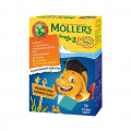 Mollers Ζελεδάκια Ωμέγα 3 Πορτοκάλι 36 Τεμ