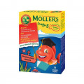 Mollers Ζελεδάκια Ωμέγα 3 Φράουλα 36 Τεμ