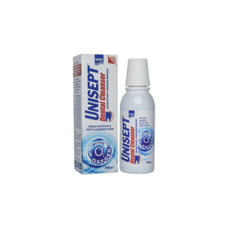 Unisept Dental Cleanser Στοματικό Διάλυμα Καθημερινής Προστασίας κατά της Πλάκας και της Κακοσμίας 250ml