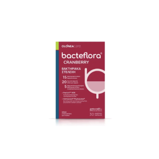 Bacteflora Cranberry Προβιοτικά 30 Κάψουλες