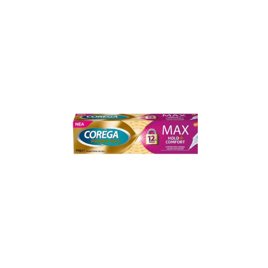 Corega Max Hold & Comfort Κρέμα Στερέωσης Τεχνητής Οδοντοστοιχίας 40g
