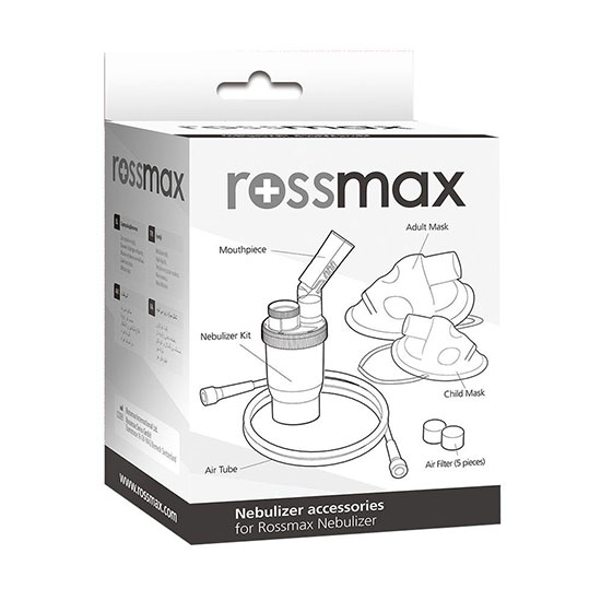 ΣΕΤ ΝΕΦΕΛΟΠΟΙΗΣΗΣ NE100 ROSSMAX ( ΜΠΟΥΚΑΛΑΚΙ & ΕΠΙΣΤΟΜΙΟ )