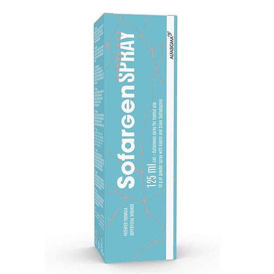 Sofargen Powder Spray Δερματικό Σπρέι Για Εγκαύματα-Χτυπήματα 125ml